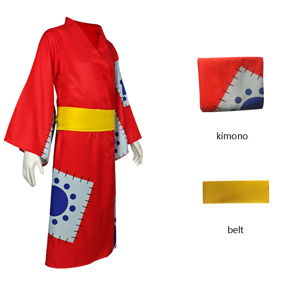 لوفي تأثيري أنيمي القرد D لوفي - مراجعة Men'S Kimono Accessories وسعره