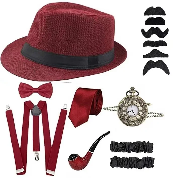 مجموعة إكسسوارات أزياء تنكرية  - مراجعة Men'S Accessories In The 1920S وسعره